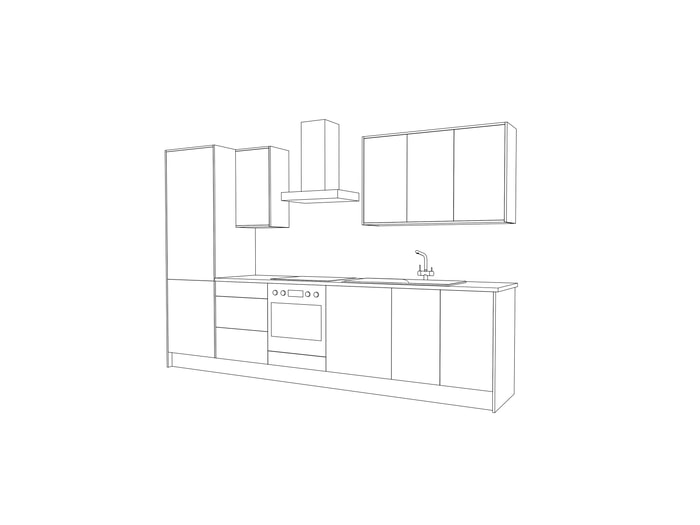 8 Unit Kitchen